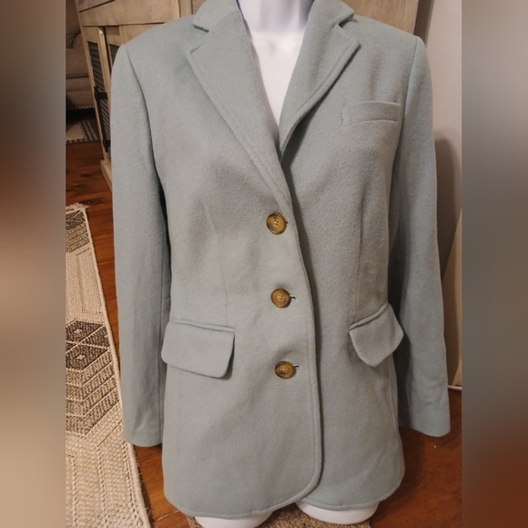 Ladies L.L. Bean Wool/Cashmere Blend Jacket Size 8 - Picture 1 of 9